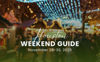 Houston Weekend Guide: Holiday Magic, Markets & Music (Nov 28–30, 2025)