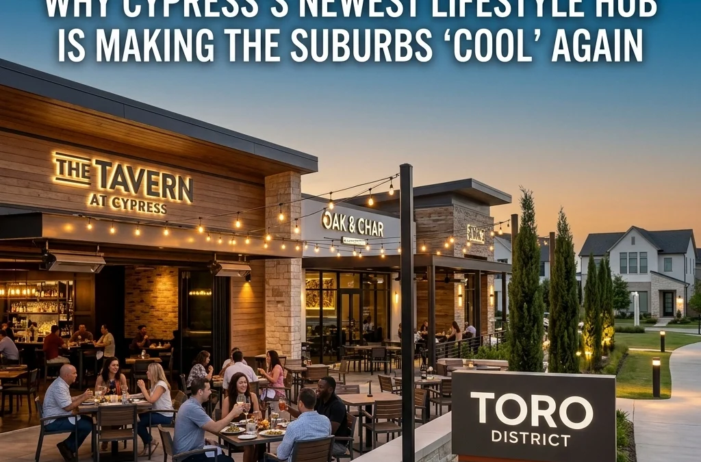 Dining in the Toro District: Why Cypress&rsquo;s Newest Lifestyle Hub is Making the Suburbs &ldquo;Cool&rdquo; Again