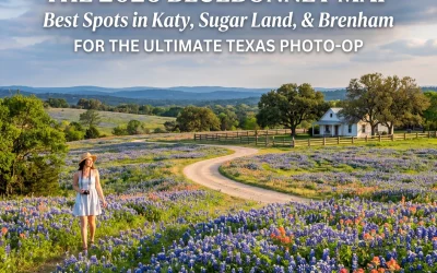 The 2026 Bluebonnet Map: Best Spots in Katy, Sugar Land, and Brenham for the Ultimate Texas Photo-Op