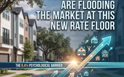 The 6.4% Psychological Barrier: Why Houston Buyers Are Flooding the Market at This New Rate Floor