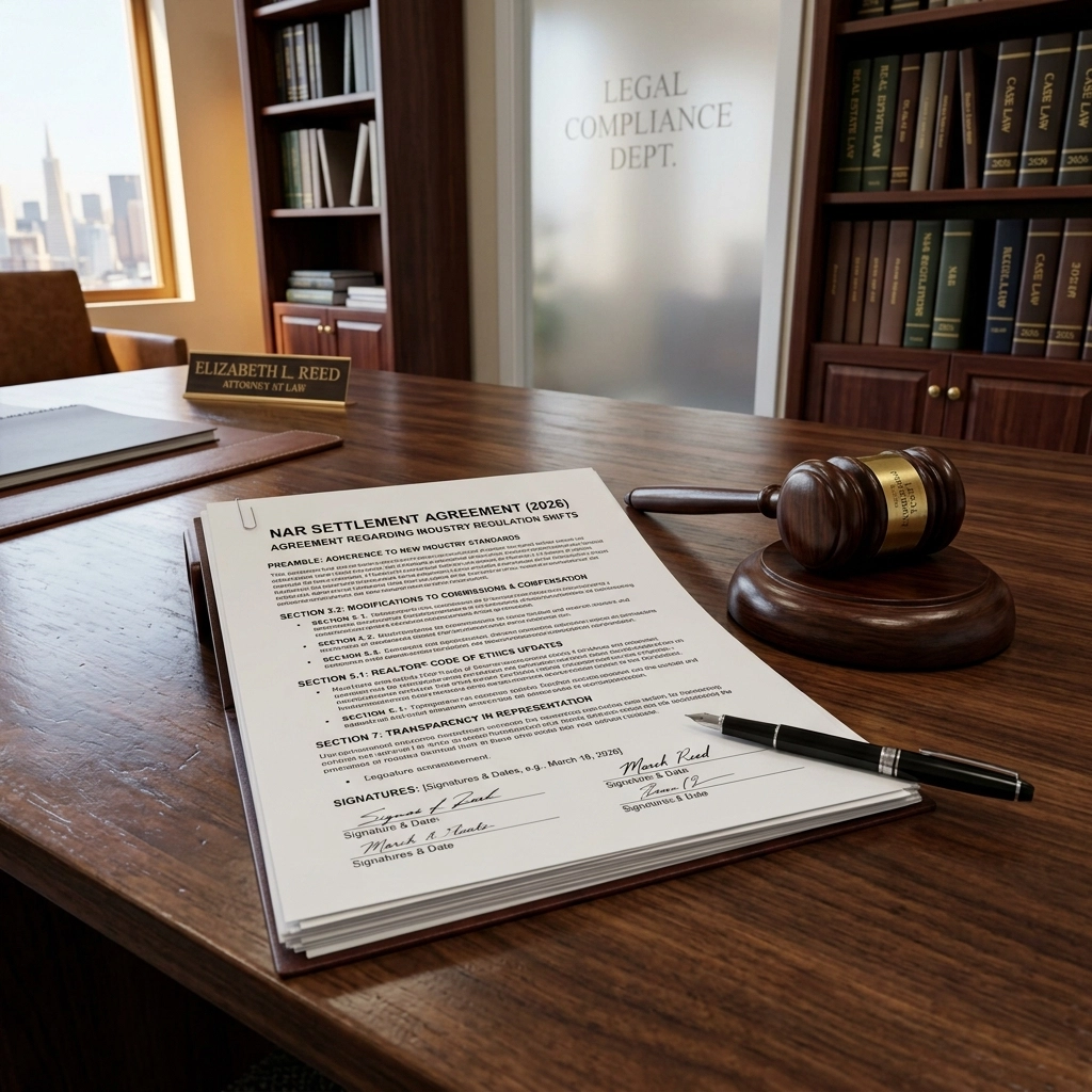 Real Estate Contracts and NAR Settlement