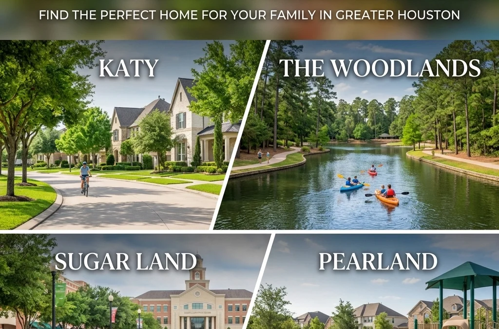 [HERO] Katy, Sugar Land, Pearland, and The Woodlands: 4 Neighborhood Relocation Ideas for Families