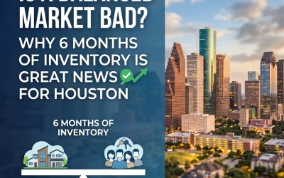 Is a Balanced Market Bad? Why 6 Months of Inventory Is Great News for Houston