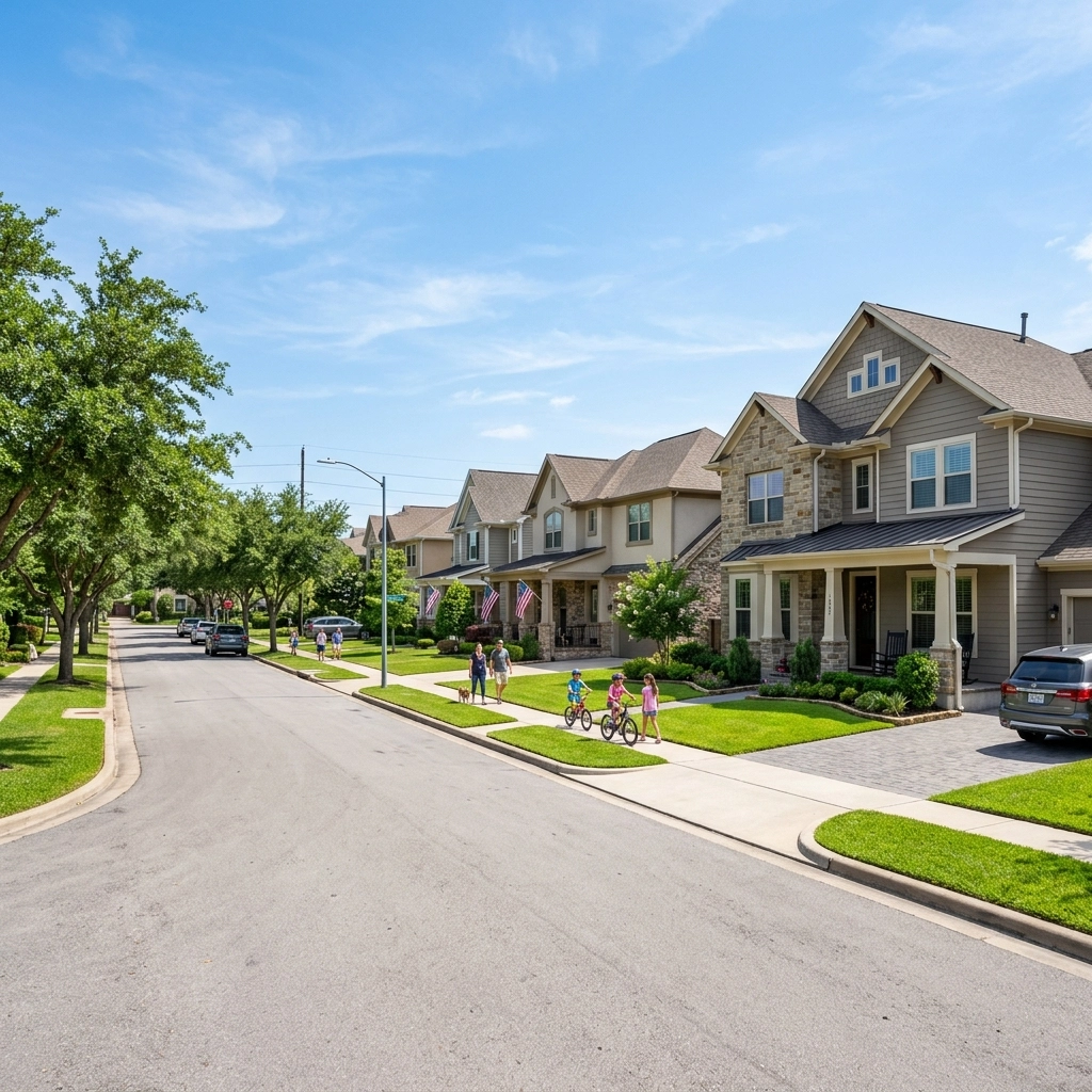 Family Friendly Houston Neighborhood