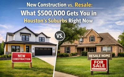 New Construction vs. Resale: What $500,000 Gets You in Houston&rsquo;s Suburbs Right Now