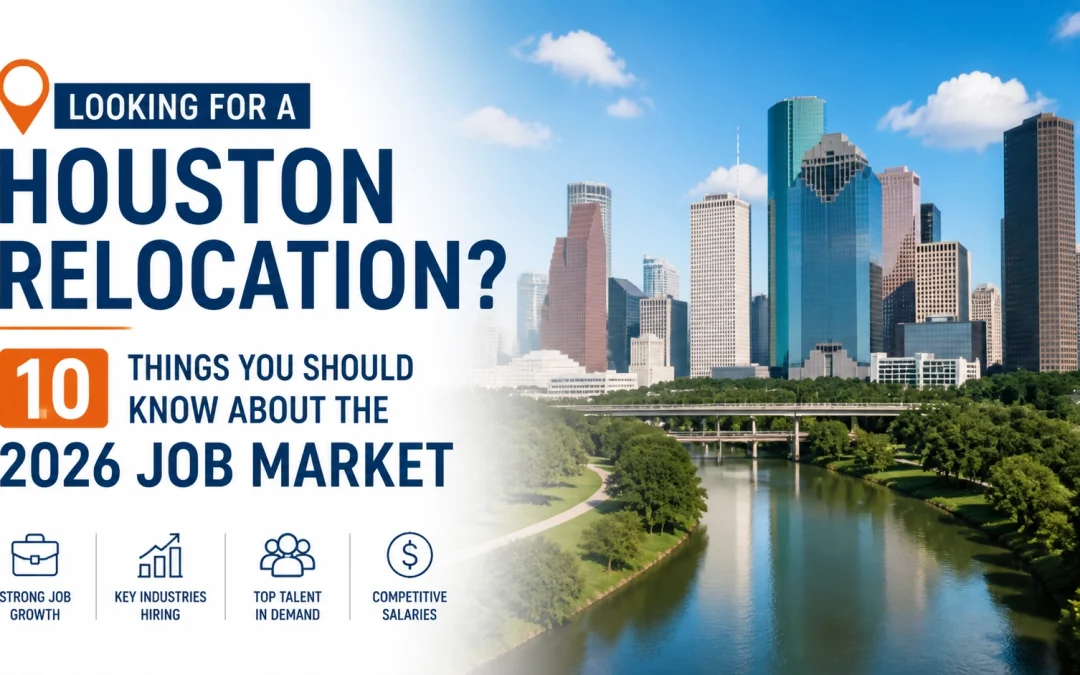 Looking For a Houston Relocation? 10 Things You Should Know About the 2026 Job Market