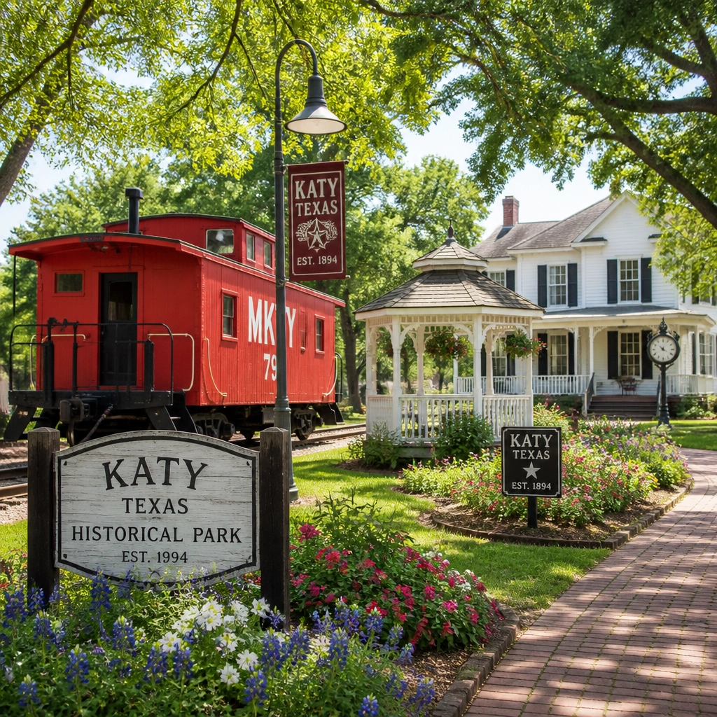 Katy Heritage Park Vintage Caboose
