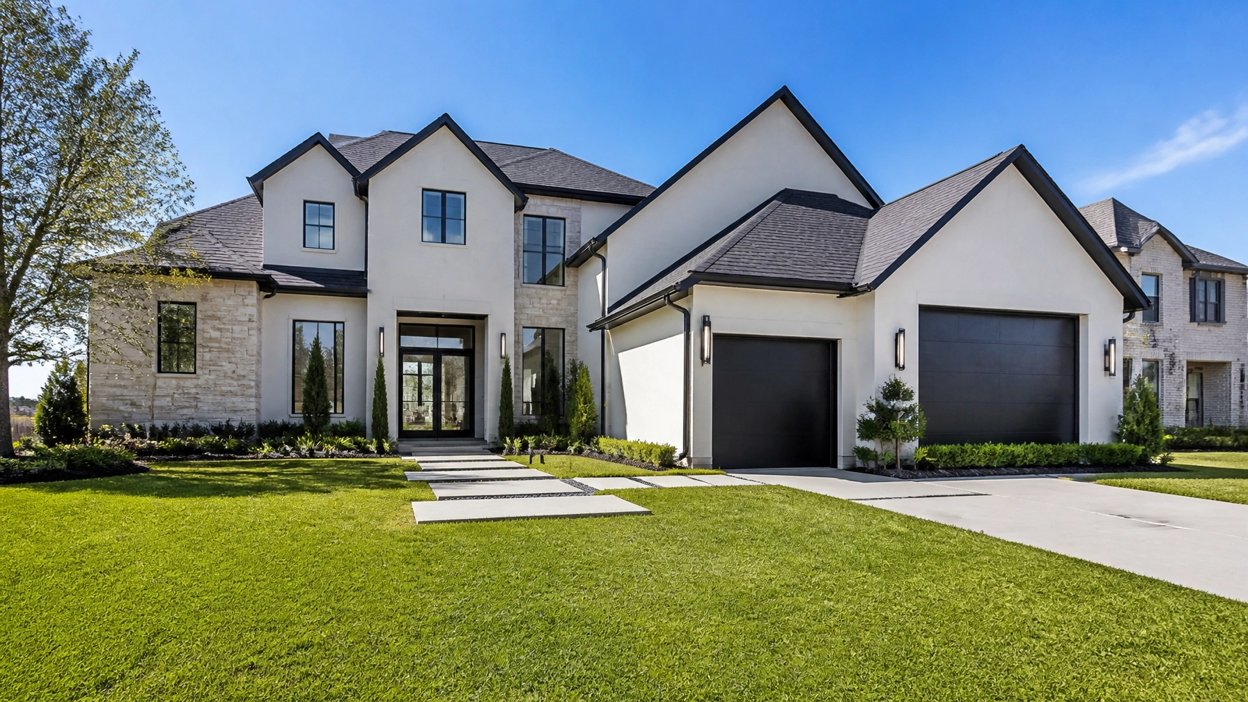 Stunning modern Houston luxury suburban home