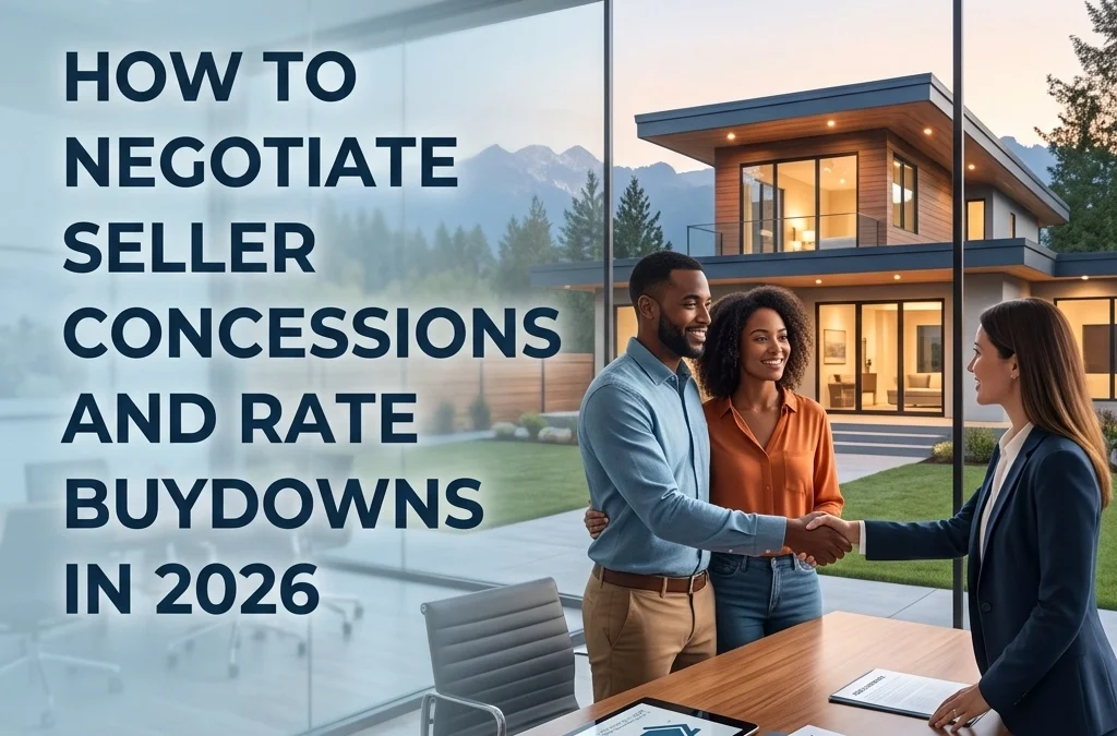 How to Negotiate Seller Concessions and Rate Buydowns in 2026