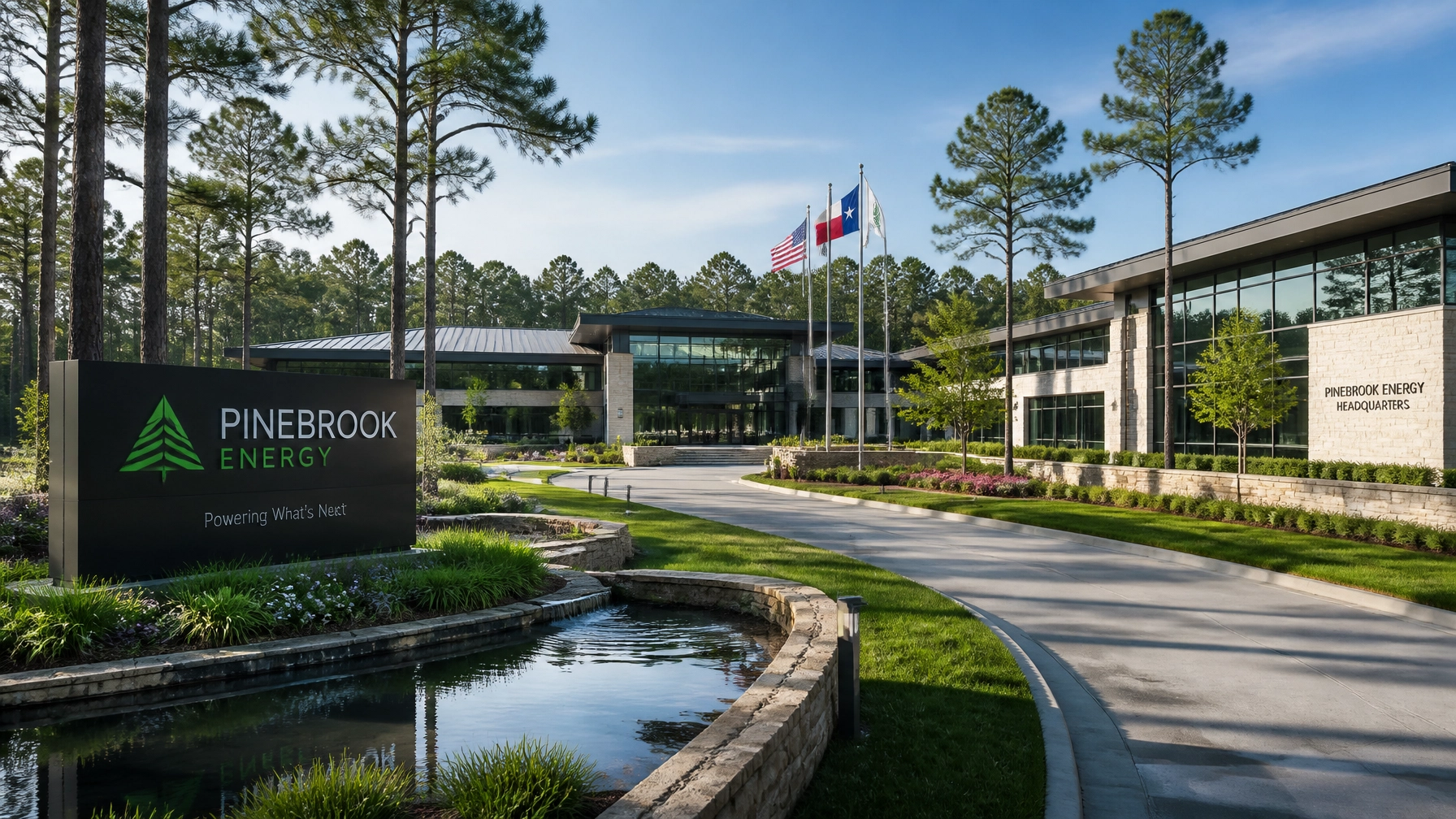 Corporate campus in Spring Texas