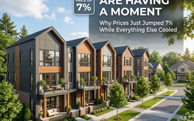 Townhomes Are Having a Moment: Why Prices Just Jumped 7% While Everything Else Cooled