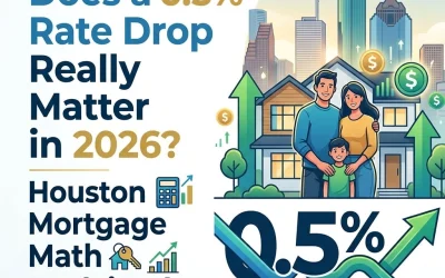 Does a 0.5% Rate Drop Really Matter in 2026? Houston Mortgage Math Explained
