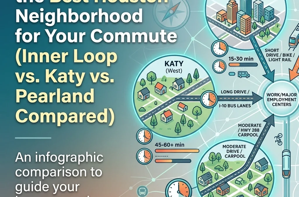 [HERO] How to Choose the Best Houston Neighborhood for Your Commute (Inner Loop vs. Katy vs. Pearland Compared)