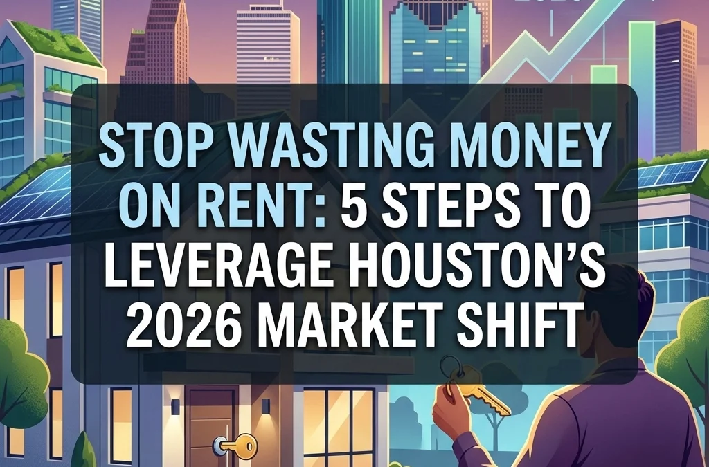 [HERO] Stop Wasting Money on Rent: 5 Steps to Leverage Houston's 2026 Market Shift