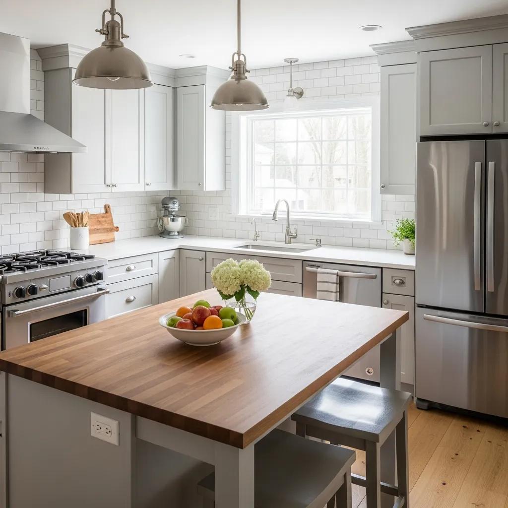 Organized kitchen showcasing effective home staging techniques for quick sale
