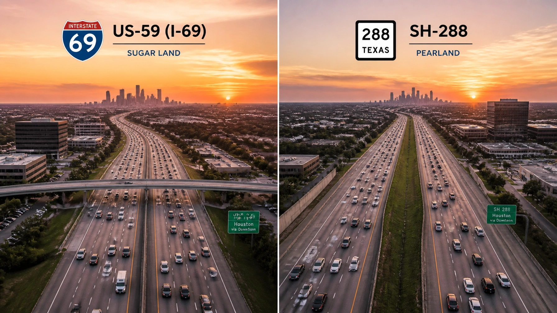 Houston Commute Comparison