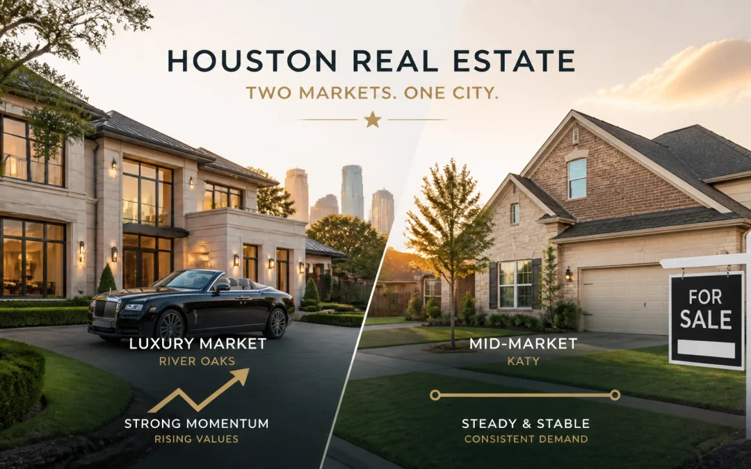 Houston's Two-Speed Market: Luxury vs. Mid-Market Comparison