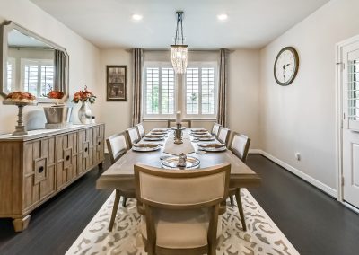 Formal dining room in Katy, Texas property for sale by Bexley Realty Group.