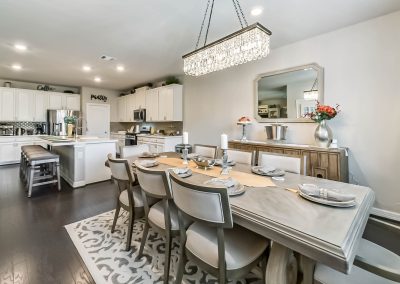 Featured Katy Texas home interior with dining area and kitchen.