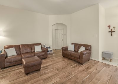 Living room interior of a Katy, Texas property for sale by Bexley Realty Group.