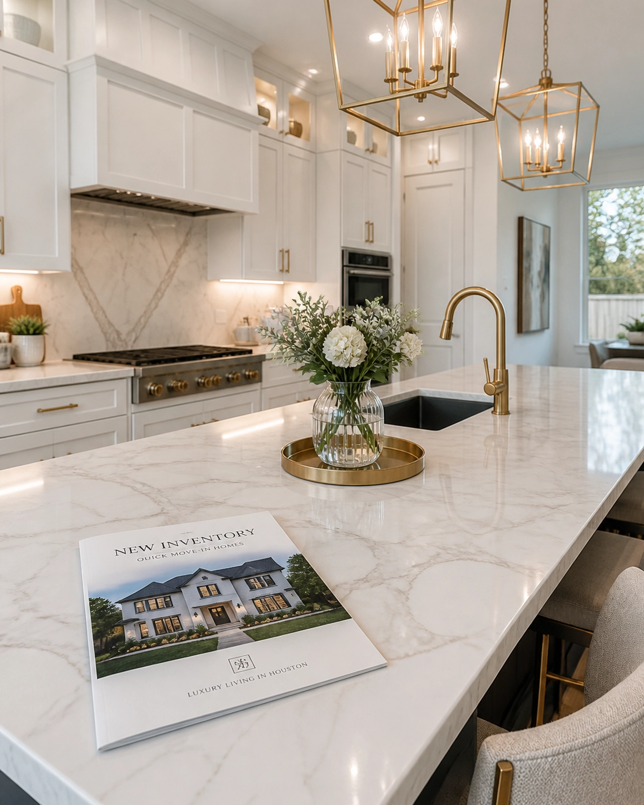 Luxury new build kitchen interior