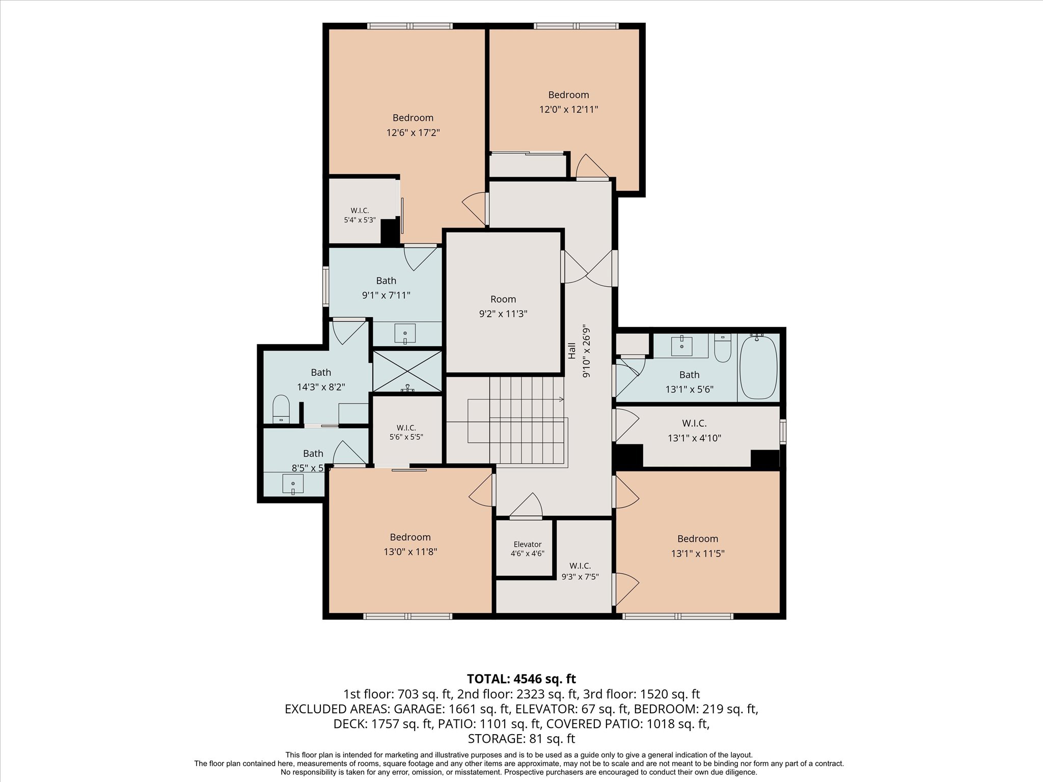 Floorplan of 1522 Windsong Way, Galveston, Texas, showcasing room dimensions and layout.