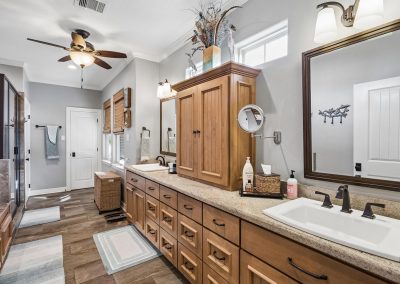 Luxurious bathroom interior in Galveston, Texas property for sale by Bexley Realty Group.