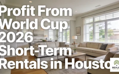 Profit From World Cup 2026 Short-Term Rentals in Houston
